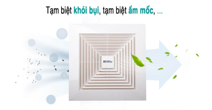 Vị trí lắp quạt hút mùi nhà vệ sinh lý tưởng, khoa học