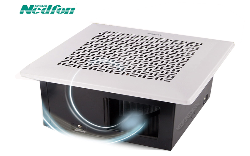 quạt gắn trần hút khí thải