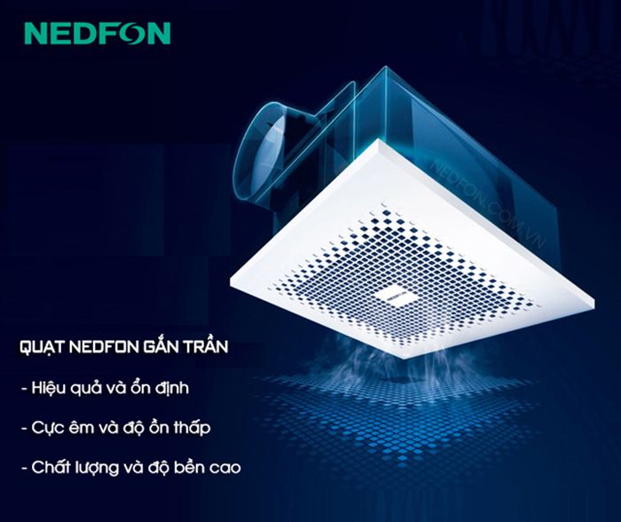 Gợi ý các dòng quạt Nedfon phù hợp cho nhà diện tích nhỏ cần tối ưu không gian